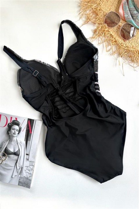 Costum de baie întreg MAFRAGA BLACK, Culoare: negru, IVET.RO - Reduceri de până la -80%