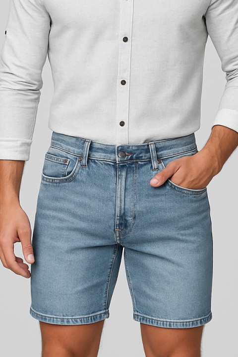 Pantaloni scurți pentru bărbați RODRIRO, Culoare: albastru, IVET.RO - Reduceri de până la -80%