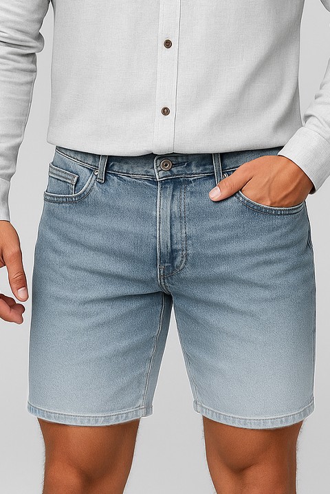Pantaloni scurți pentru bărbați BOTCHETO, Culoare: albastru, IVET.RO - Reduceri de până la -80%