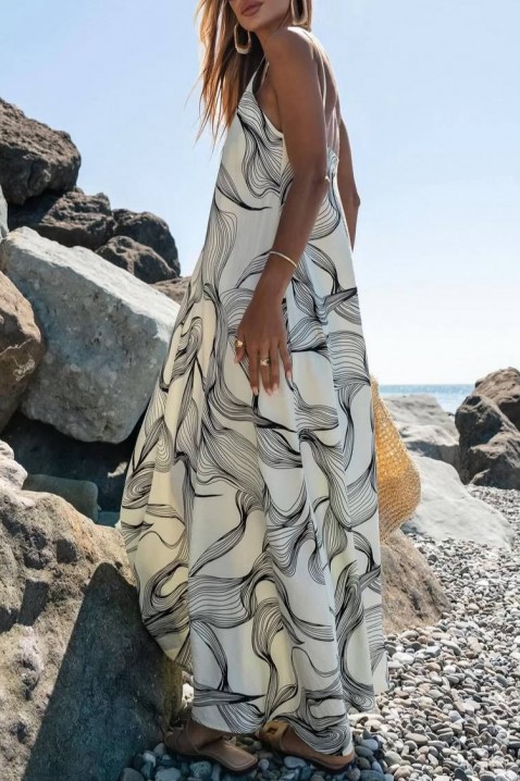 Rochie VEMODA, Culoare: ecru, IVET.RO - Reduceri de până la -80%