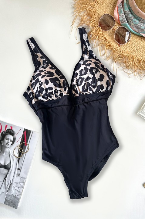 Costum de baie întreg ZERMONFA BLACK, Culoare: negru, IVET.RO - Reduceri de până la -80%