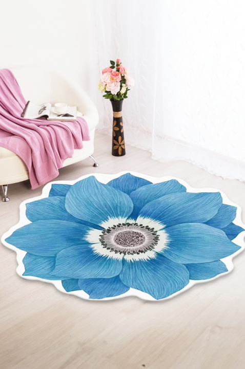 Covor de baie FROVELNA 57 cm, Culoare: albastru, IVET.RO - Reduceri de până la -80%