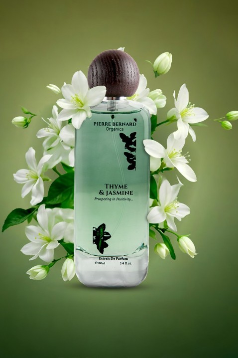 Parfum Pierre Bernard Organics Thyme&Jasmine EDP 100 mlIVET.RO - Reduceri de până la -80%