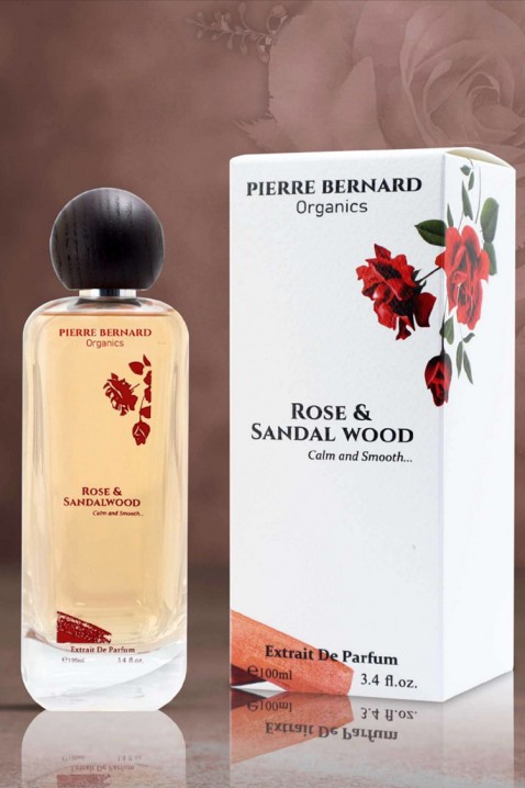 Parfum Pierre Bernard Organics Rose&Sandal Wood EDP 100 mlIVET.RO - Reduceri de până la -80%