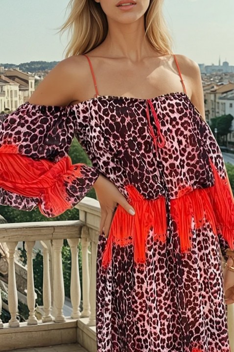 Rochie DIOXETA RED, Culoare: roșu, IVET.RO - Reduceri de până la -80%