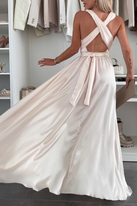 Rochie CLASICANA ECRU, Culoare: ecru, IVET.RO - Reduceri de până la -80%