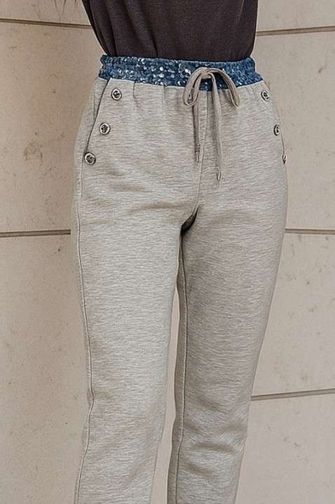 Pantaloni DENVILA GREY, Culoare: gri, IVET.RO - Reduceri de până la -80%