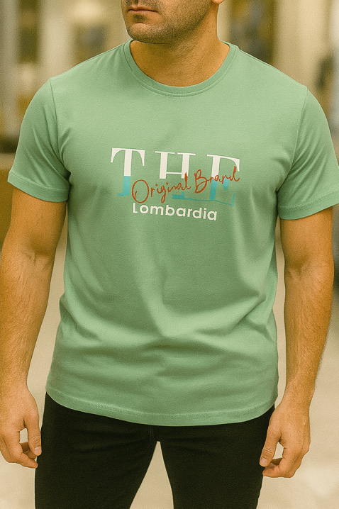 Tricou bărbați LEMFON, Culoare: verde, IVET.RO - Reduceri de până la -80%