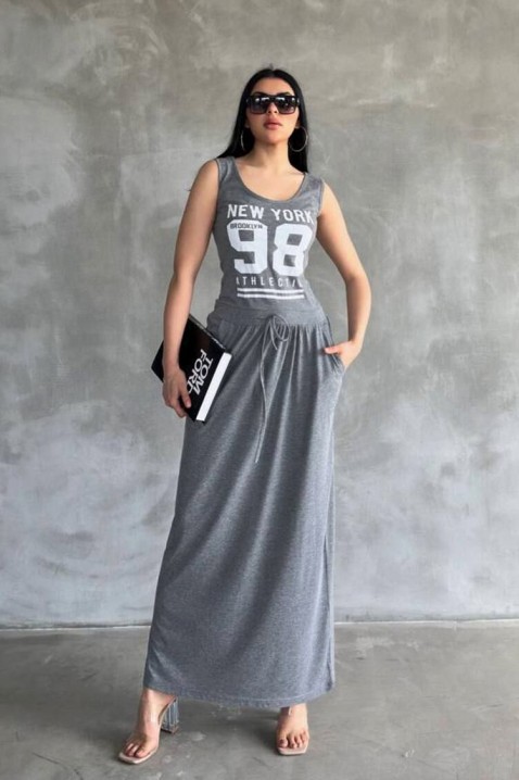 Rochie ATHLECTICA, Culoare: gri, IVET.RO - Reduceri de până la -80%