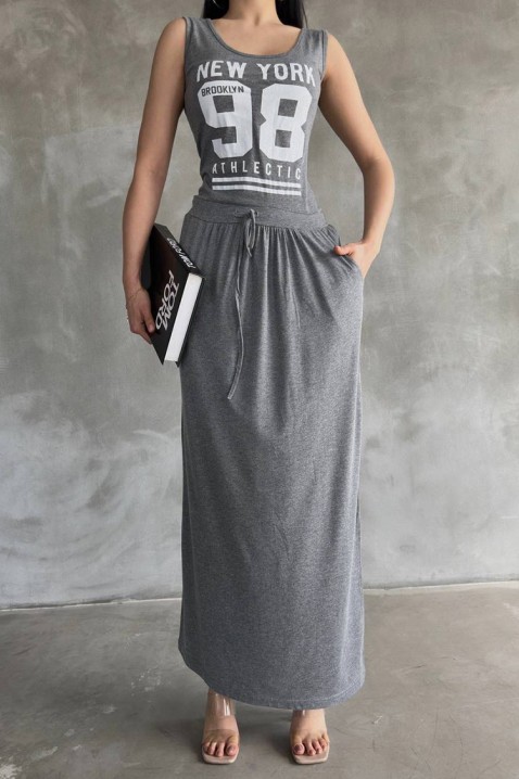 Rochie ATHLECTICA, Culoare: gri, IVET.RO - Reduceri de până la -80%