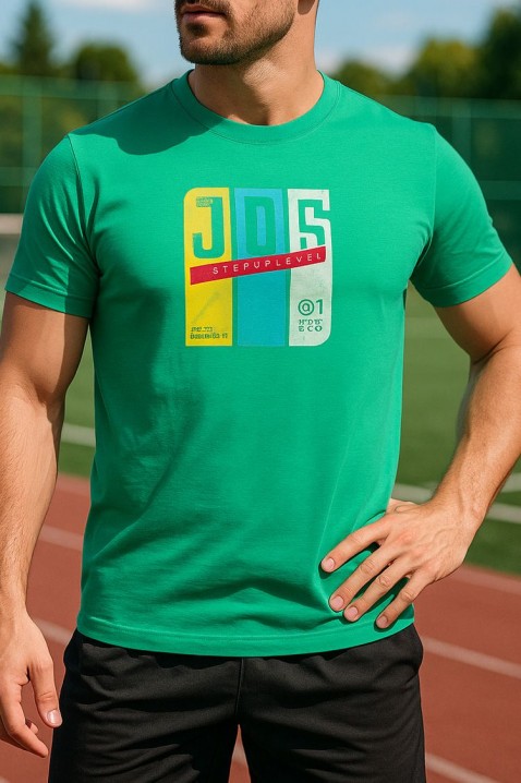 Tricou bărbați GRENZO, Culoare: verde, IVET.RO - Reduceri de până la -80%
