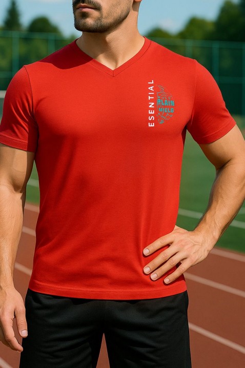 Tricou bărbați RODON, Culoare: roșu, IVET.RO - Reduceri de până la -80%