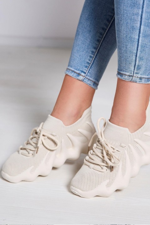 Adidași damă YAZIMA, Culoare: bej, IVET.RO - Reduceri de până la -80%
