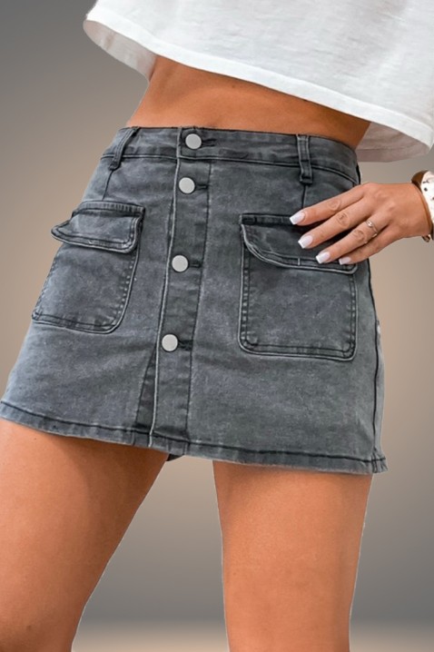 Fustă -pantaloni KALIMEZA GREY, Culoare: gri, IVET.RO - Reduceri de până la -80%