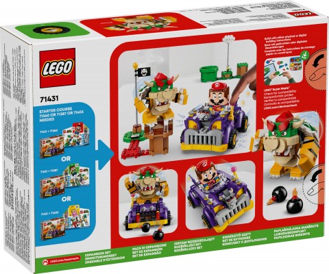 71431 | Set cu completări a lui Bowser's Muscle CarIVET.RO - Reduceri de până la -80%