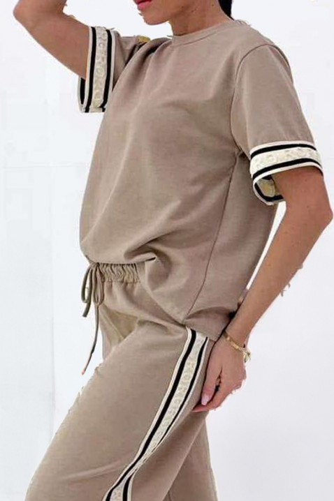 Set TEREAKA BEIGE, Culoare: bej, IVET.RO - Reduceri de până la -80%