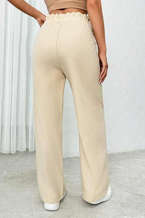 Pantaloni PILICIA, Culoare: bej, IVET.RO - Reduceri de până la -80%