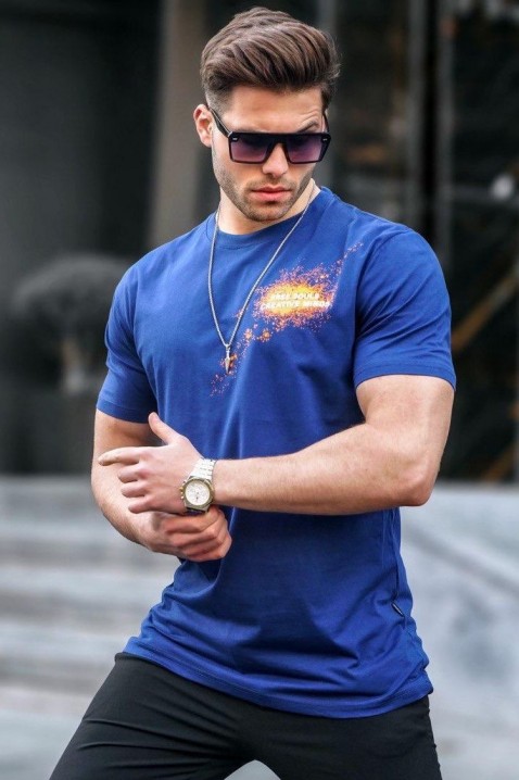 Tricou bărbați BENZON BLUE, Culoare: albastru, IVET.RO - Reduceri de până la -80%