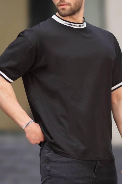 Tricou bărbați MERILZO BLACK, Culoare: negru, IVET.RO - Reduceri de până la -80%