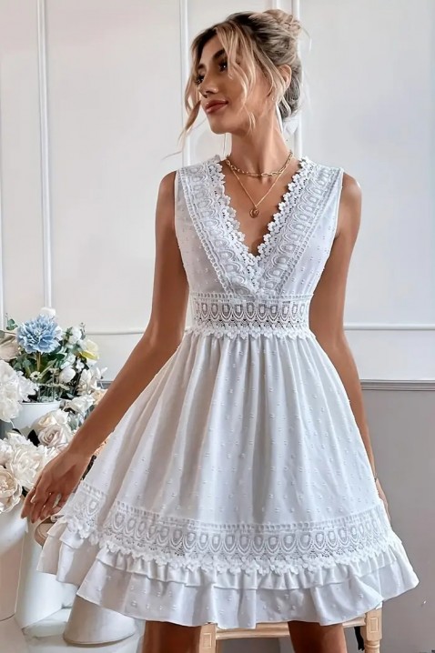 Rochie MORALDA, Culoare: alb, IVET.RO - Reduceri de până la -80%