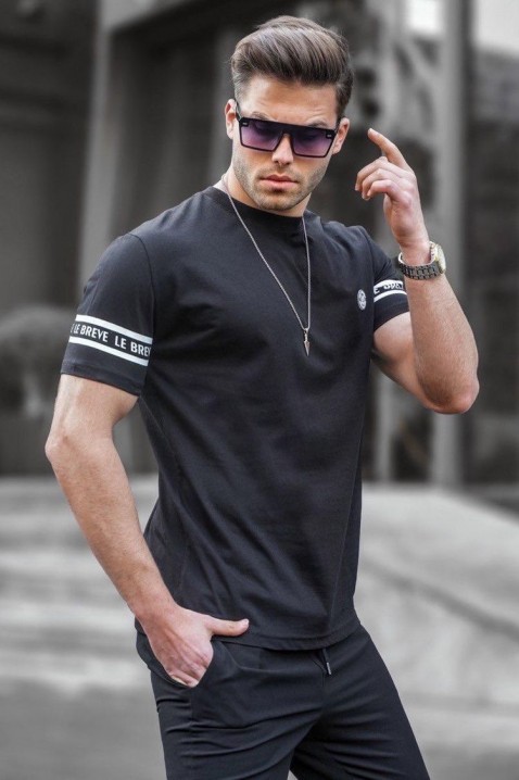 Tricou bărbați GREFON BLACK, Culoare: negru, IVET.RO - Reduceri de până la -80%