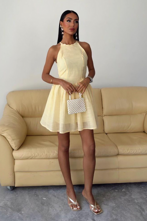 Rochie SIMFONIA, Culoare: galben, IVET.RO - Reduceri de până la -80%