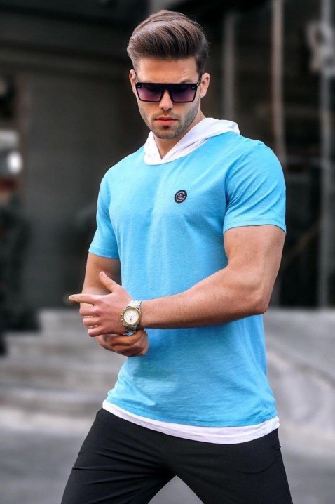 Tricou bărbați ANTONIO SKY, Culoare: albastru deschis, IVET.RO - Reduceri de până la -80%