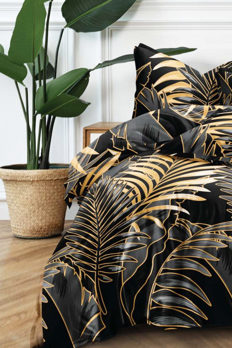 Lenjerie de pat TRIOVEGA 200x220 cm bumbac 4 piese, Culoare: multicolor, IVET.RO - Reduceri de până la -80%