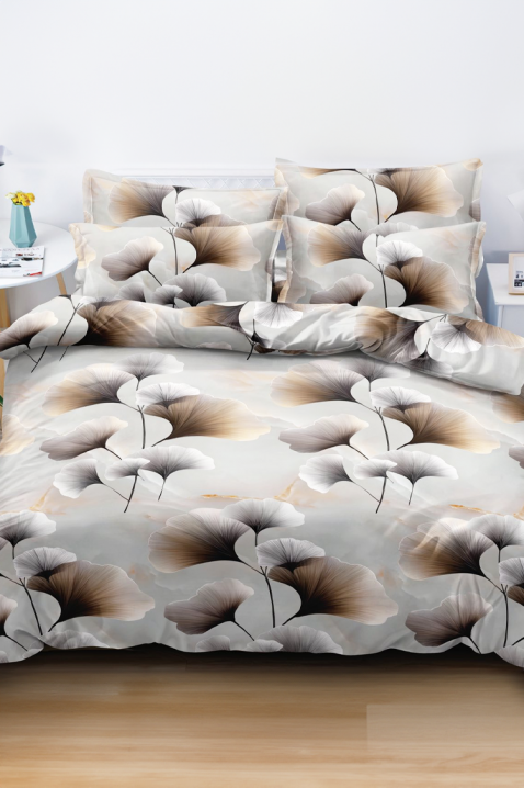 Lenjerie de pat LIOHEGA 200x220 cm bumbac 4 piese, Culoare: multicolor, IVET.RO - Reduceri de până la -80%
