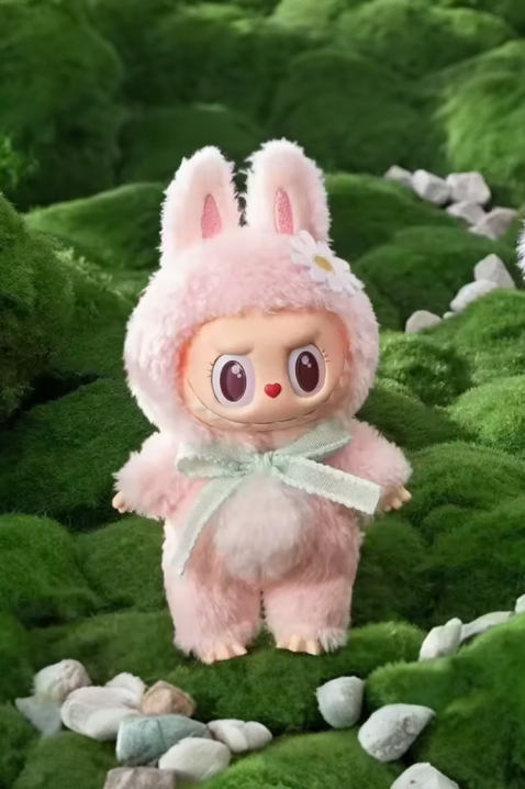 Accesoriu pentru geantă LABUBU BOW PINK, Culoare: roz, IVET.RO - Reduceri de până la -80%