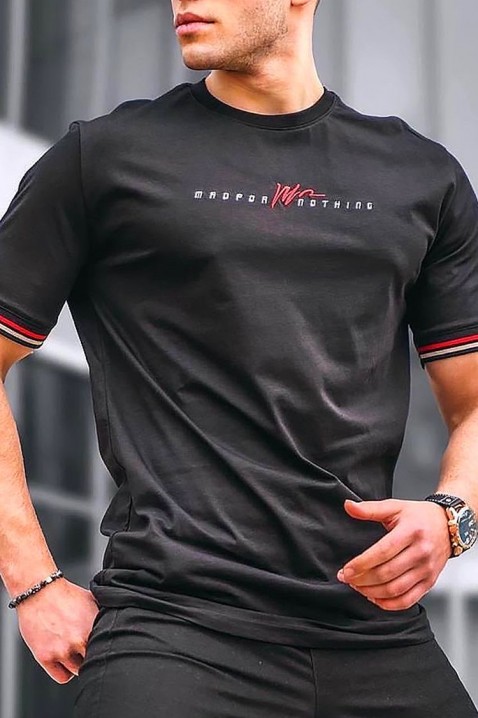 Tricou bărbați MRONSON BLACK, Culoare: negru, IVET.RO - Reduceri de până la -80%