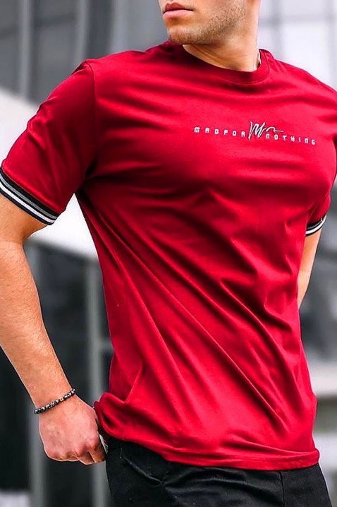 Tricou bărbați MRONSON RED, Culoare: roșu, IVET.RO - Reduceri de până la -80%
