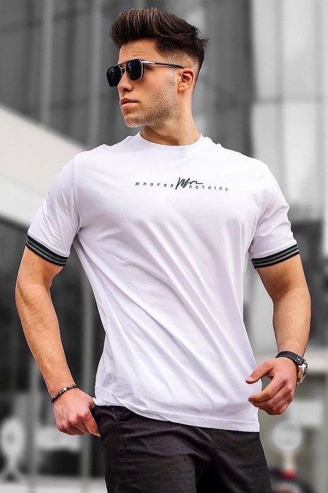 Tricou bărbați MRONSON WHITE, Culoare: alb, IVET.RO - Reduceri de până la -80%
