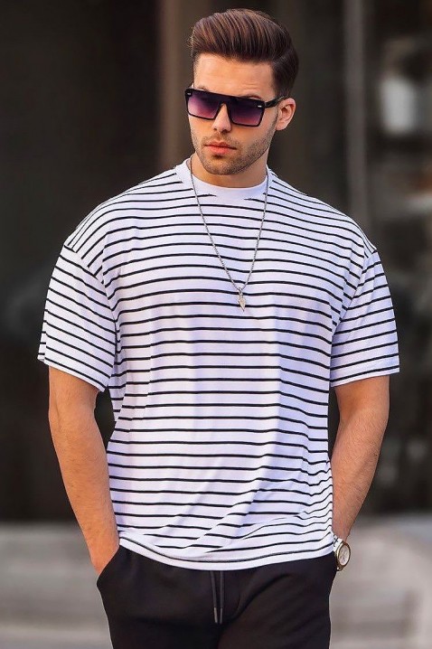 Tricou bărbați KRELZO WHITE, Culoare: alb, IVET.RO - Reduceri de până la -80%
