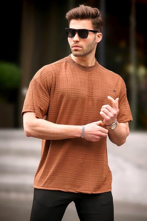 Tricou bărbați RALFEN CAMEL, Culoare: maro deschis    , IVET.RO - Reduceri de până la -80%