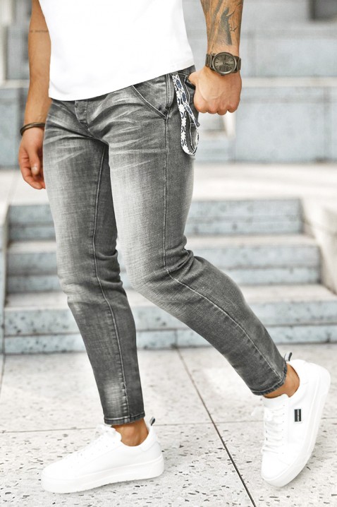 Blugi DENIMZO BLACK, Culoare: negru, IVET.RO - Reduceri de până la -80%