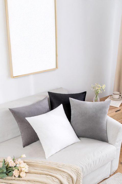 Față de pernă FLOMEJA GREY 40х40 cm, Culoare: gri, IVET.RO - Reduceri de până la -80%