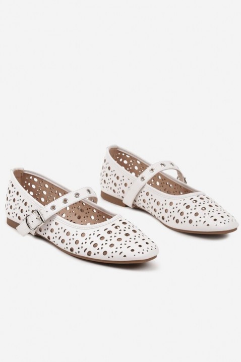 Pantofi damă ILIDENSA WHITE, Culoare: alb, IVET.RO - Reduceri de până la -80%