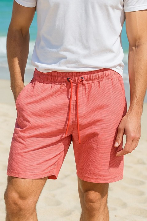 Pantaloni scurți pentru bărbați LOSTON, Culoare: coral, IVET.RO - Reduceri de până la -80%