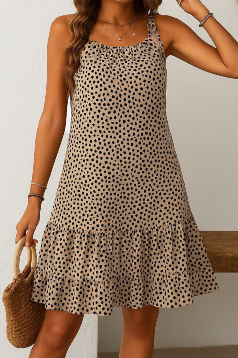 Rochie BAGRINATA BEIGE, Culoare: bej, IVET.RO - Reduceri de până la -80%