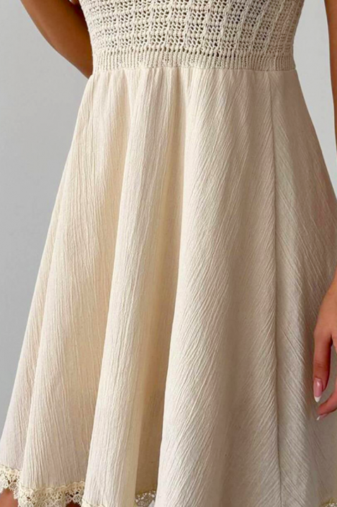 Rochie EMERIDA, Culoare: ecru, IVET.RO - Reduceri de până la -80%