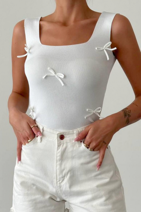 Top PLISIA WHITE, Culoare: alb, IVET.RO - Reduceri de până la -80%
