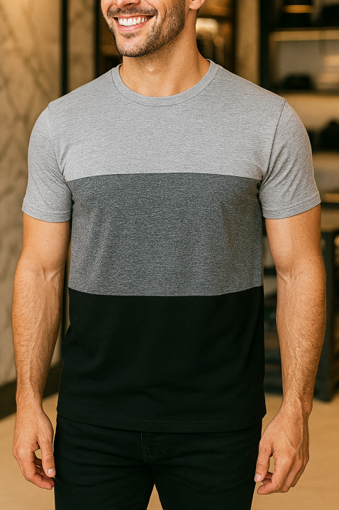 Tricou bărbați REPERDO GREY, Culoare: multicolor, IVET.RO - Reduceri de până la -80%
