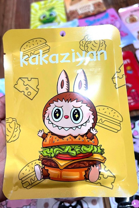 Mască de față KAKAZIYAN LABUBU Face Mask YELLOWIVET.RO - Reduceri de până la -80%