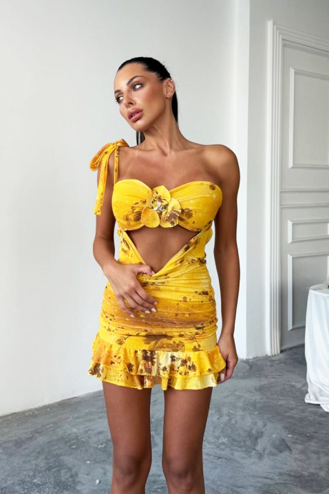 Rochie CAFENITA YELLOW, Culoare: galben, IVET.RO - Reduceri de până la -80%