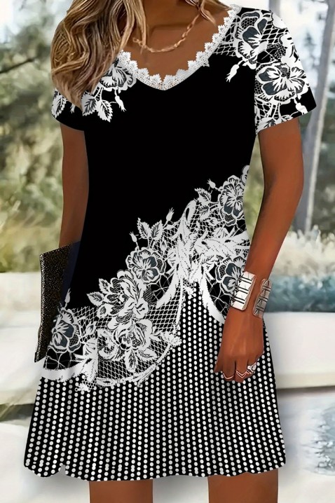 Rochie KANAPELA, Culoare: negru, IVET.RO - Reduceri de până la -80%
