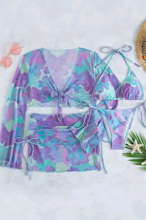 Set de plajă TOUSCANA, Culoare: lila, IVET.RO - Reduceri de până la -80%