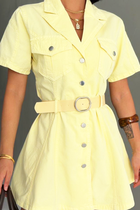 Rochie KOPNENA YELLOW, Culoare: galben, IVET.RO - Reduceri de până la -80%