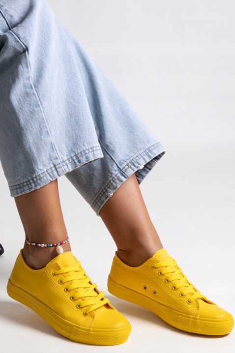 Teniși damă DROFEZA YELLOW - Adidași | Ivet.RO Teniși damă DROFEZA YELLOW, Culoare: galben, IVET.RO - Reduceri de până la -80%
