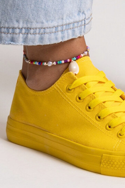 Teniși damă DROFEZA YELLOW - Adidași | Ivet.RO Teniși damă DROFEZA YELLOW, Culoare: galben, IVET.RO - Reduceri de până la -80%